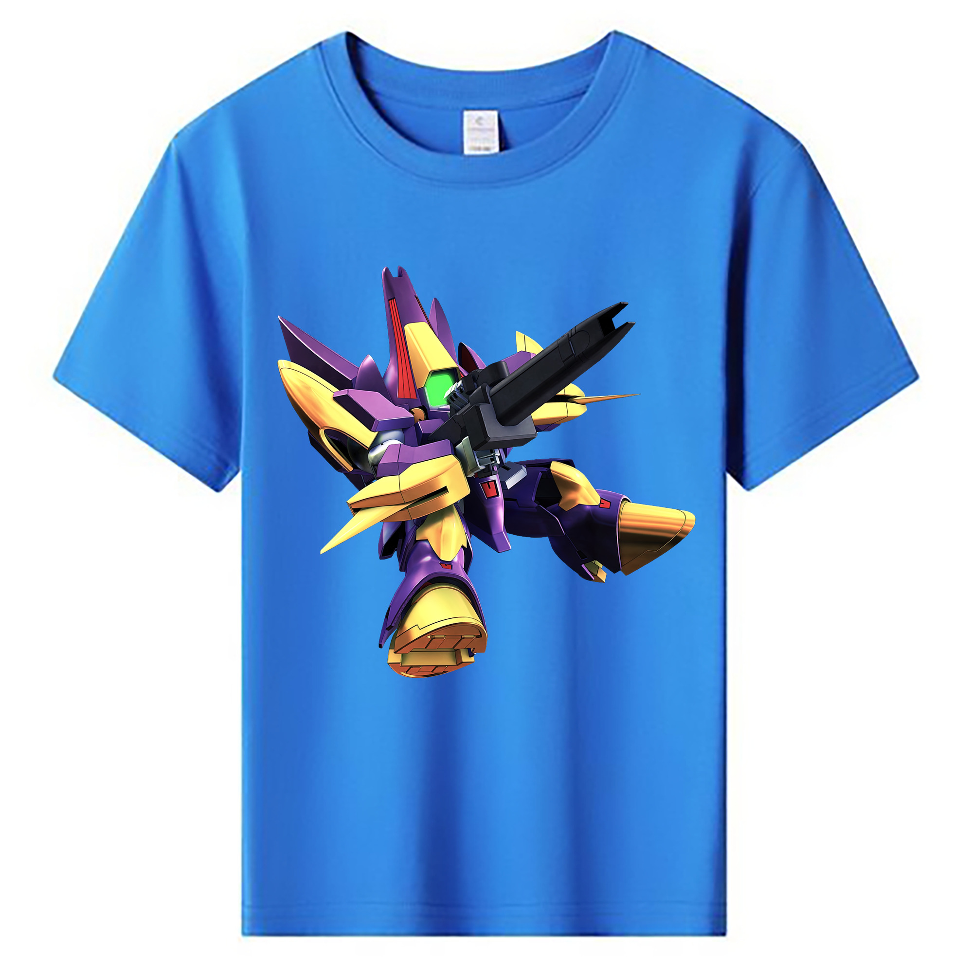 （画像用） 機動戦士ガンダム Mobile Suit Gundam 綿100％キッズTシャツ（フロントプリント）